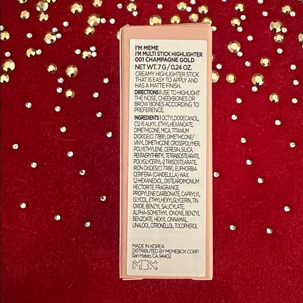I’m meme Multi Stick Highlighter - Champagne New in Box - Picture 4 of 4